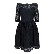 Czarna sukienka koronkowa Cleo - Czarna sukienka koronkowa Cleo 1